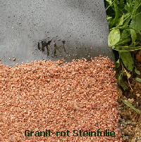 Steinfolie-granit-rot