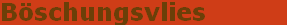 B�schungsvlies